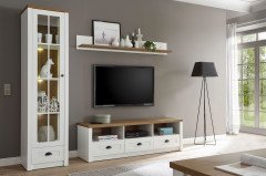 Provence von Kollektion Letz - Vitrine 9PPEPE23 in Weiß