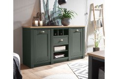 Cambridge von Kollektion Letz - Vitrine 9GGCBE23 in Grün