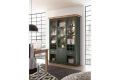 Cambridge von Kollektion Letz - Vitrine 9GGCBE23 in Grün