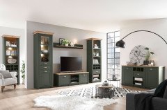 Cambridge von Kollektion Letz - Vitrine 9GGCBE23 in Grün