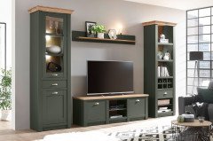 Cambridge von Kollektion Letz - Vitrine 9GGCBE23 in Grün