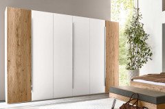 Zano von Thielemeyer - Kommode weiß - Balkeneiche silbergrau