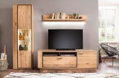 Campinas von MCA - Sideboard Eiche bianco/ Asteiche bianco