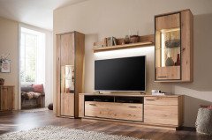 Campinas von MCA - Sideboard Eiche bianco/ Asteiche bianco