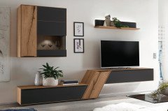 Ramos von Decker - Hoch-Kommode mit Schreibtisch