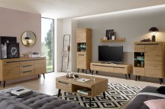 Torge von Kollektion Letz - Wohnwand A3 3Z N1 in Artisan Eiche