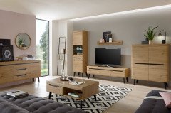 Torge von Kollektion Letz - Wohnwand A3 3Z N1 in Artisan Eiche