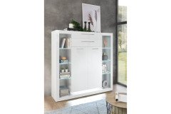 Meran von Kollektion Letz - Stauraumelement AW iX TA 23 in Weiß