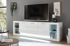 Meran von Kollektion Letz - Stauraumelement AW iX TA 23 in Weiß