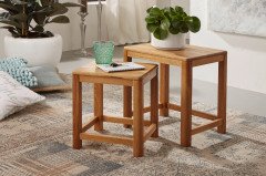 KM-0240 von GK Möbelvertrieb - Wandregal Set Wildeiche geölt