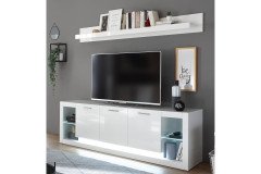 Meran von Kollektion Letz - Stauraumelement AW iX TA 23 in Weiß