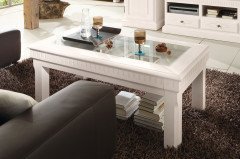 Malaga von Rojas Mobiliario - Sideboard Pinie weiß gebürstet