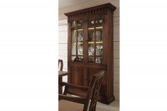 Santiago von Rojas Mobiliario - Couchtisch Pinie nussbaumfarbig