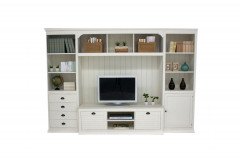 New Port von Rojas Mobiliario - Sideboard Pinie weiß gebürstet