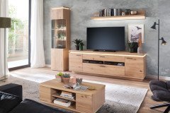 Barcelona von MCA - Wohnwand 1007514 in Eiche Bianco