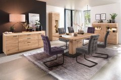 Barcelona von MCA - Wohnwand 1007514 in Eiche Bianco