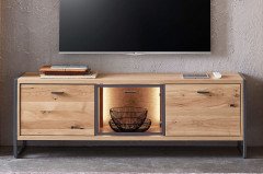 Otia 1061 von IDEAL Möbel - Wohnwand K21 Alteiche bianco geölt