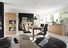 Espero von MCA - Couchtisch in Asteiche mit Rollen