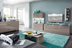 CUBE-living von LEONARDO living - Couchtisch klein weiß