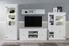 Encanto von Forte - Wohnkombination in Pinie Weiß