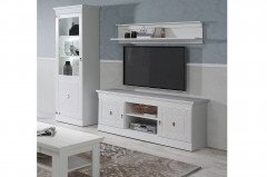 Encanto von Forte - Wohnkombination in Pinie Weiß