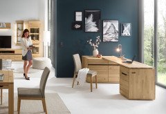 Ameno-living von Decker - Regal 125 geölte Wildeiche