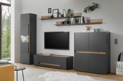 City-living von Kollektion Letz - Sideboard AA AC Ci 52 in Anthrazit