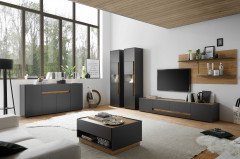 City-living von Kollektion Letz - Sideboard AA AC Ci 52 in Anthrazit