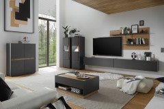 City-living von Kollektion Letz - Sideboard AA AC Ci 52 in Anthrazit