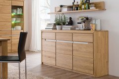 Florenz von Quadrato - Sideboard 47 Eiche bianco