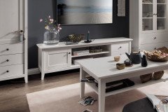 Solvita von Wohnglücklich - Couchtisch Kiefer weiß