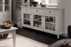 Solvita von Wohnglücklich - Couchtisch Kiefer weiß