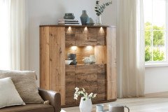 Cabana von IDEAL Möbel - Couchtisch Eiche Artisan/ Eiche Ribbeck