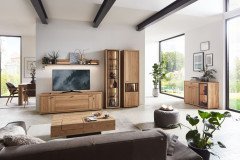 WM 2250 von Wöstmann - Wohnwand 0023 Wildeiche gebürstet