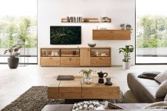 WM 2250 von Wöstmann - Wohnwand 0023 Wildeiche gebürstet