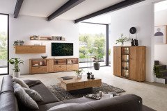 WM 2250 von Wöstmann - Wohnwand 0023 Wildeiche gebürstet