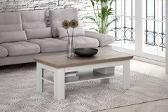 Iloppa von Forte - Wohnwand Nelson Oak/ Snowy Oak