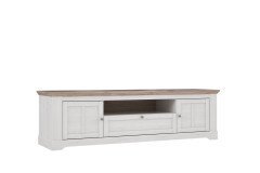 Iloppa von Forte - Wohnwand Nelson Oak/ Snowy Oak