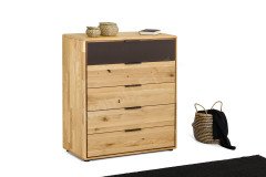 WSM 1600 von Wöstmann - Schiebetüren-Kommode Wildeiche