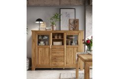 Loft-living von SKALIK - Wohnwand aus Wildeiche