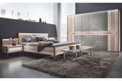 Steel von Thielemeyer - Garderoben-Kommoden-Kombi Wildeiche