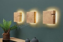 Naturstücke von Hartmann - Beistelltisch Riffeiche Umato