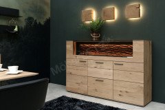 Runa von Hartmann - Sideboard mit Glasausschnitt