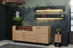 Runa von Hartmann - Sideboard mit Glasausschnitt
