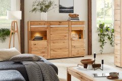 Danora Plus von Decker - Wohnwand 13503 aus Asteiche