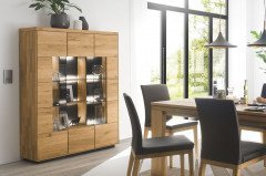 Venta Plus von Decker - Wohnwand 17273 Wildeiche natur geölt