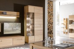 Venta Plus von Decker - Wohnwand 17273 Wildeiche natur geölt