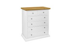 Vista-living von IS-Stilmöbel - Highboard 1842-26 weiß