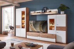 Samba von Stralsunder - Sideboard C15061 grau matt/ Naturbuche