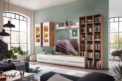 Samba von Stralsunder - Sideboard C15061 grau matt/ Naturbuche